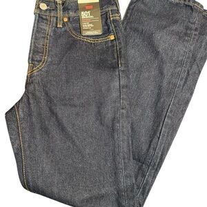 Levi's women’s 501 Straight Jeans - Deep Indigo 24x30